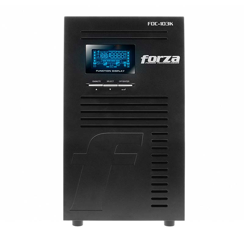 UPS Forza Torre LCD Online 3000VA 3000W con 9 Tomas y 1 Toma L5