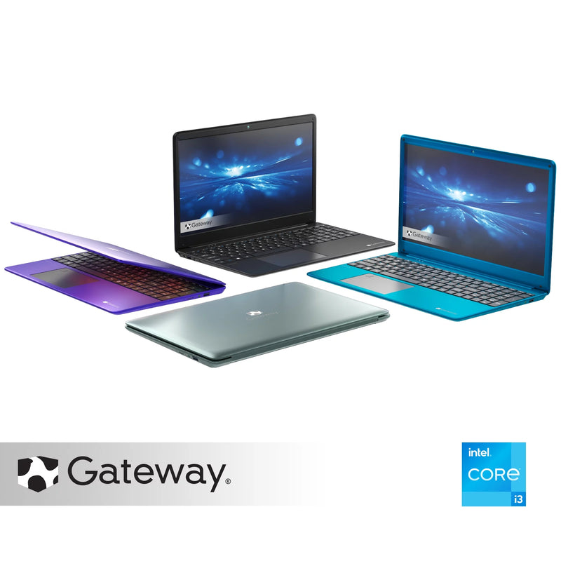 Laptop Gateway Intel Core i3, 4GB RAM, 128GB SSD, Pantalla IPS FHD de 14.1”