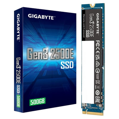 Disco Duro M2 SSD 500GB Gigabyte Gen3 PCIe 3.0 NVM2 1.3