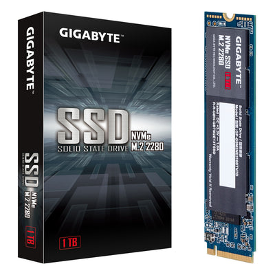 Disco Duro SSD M.2 1TB Gigabyte PCIe 3.0 NVMe de Alta Velocidad