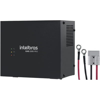 UPS Para Motor de Porton Intelbras 120/220VAC Hasta 3/4 HP de Potencia con Entrada de Batería Externa 24VDC Enchufe tipo N Onda Senoidal Pural