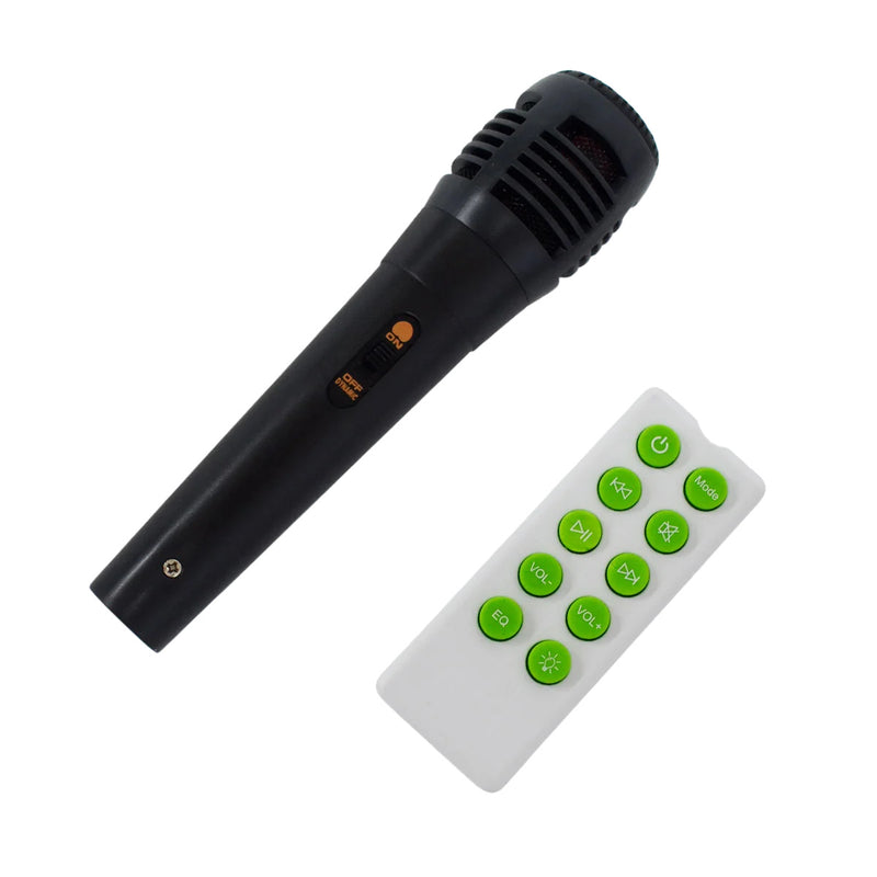 Corneta Inalámbrica Portátil de Karaoke con Micrófono de 12 Pulgadas