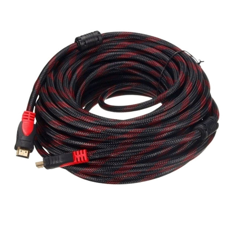 Cable HDMI 25 Metros Doble Nylon Macho - Macho