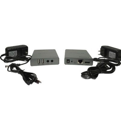 Extensor KVM HDMI 1080P USB Audio IR Por Cable UTP hasta 60 Metros TX/RX