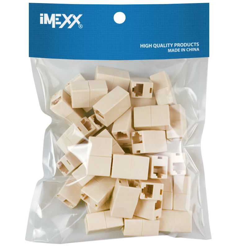 Conector Empalme Hembra-Hembra RJ45 IMEXX para Redes
