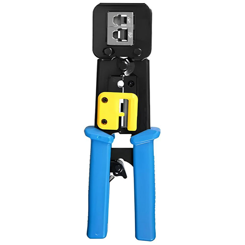 Crimpeadora Pasante Rj45 Rj11 2 En 1 Pelacable Ponchadora