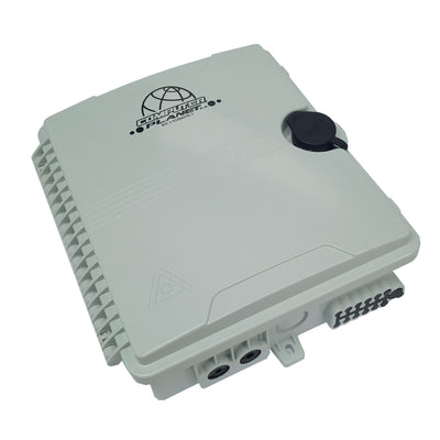 Caja de Empalme NAP de 8 Hilos para Fibra Óptica FTTH - IP66