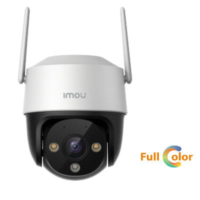 Camara Domo IP IMOU 3MP Motorizada Zoom Digital 8X Vision Nocturna Con Smart Color Audio Exterior IP66