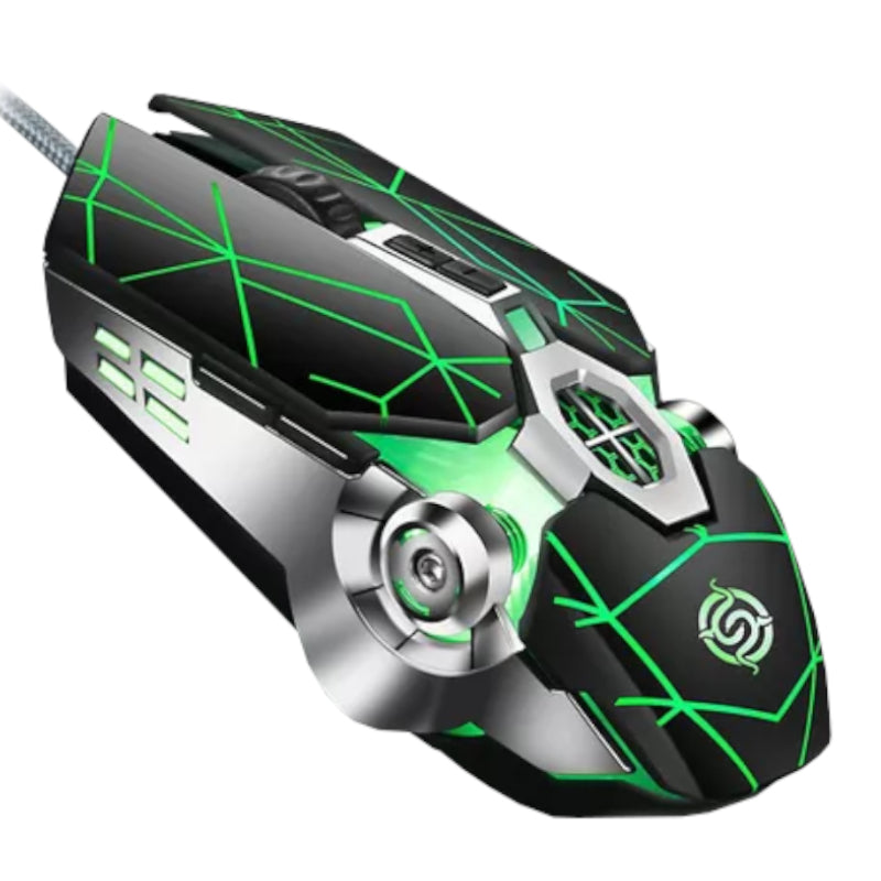 Mouse Gaming Optico Usb K-snake Q7 RGB 7 Botones  PC Laptop