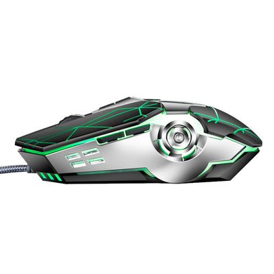 Mouse Gaming Optico Usb K-snake Q7 RGB 7 Botones  PC Laptop