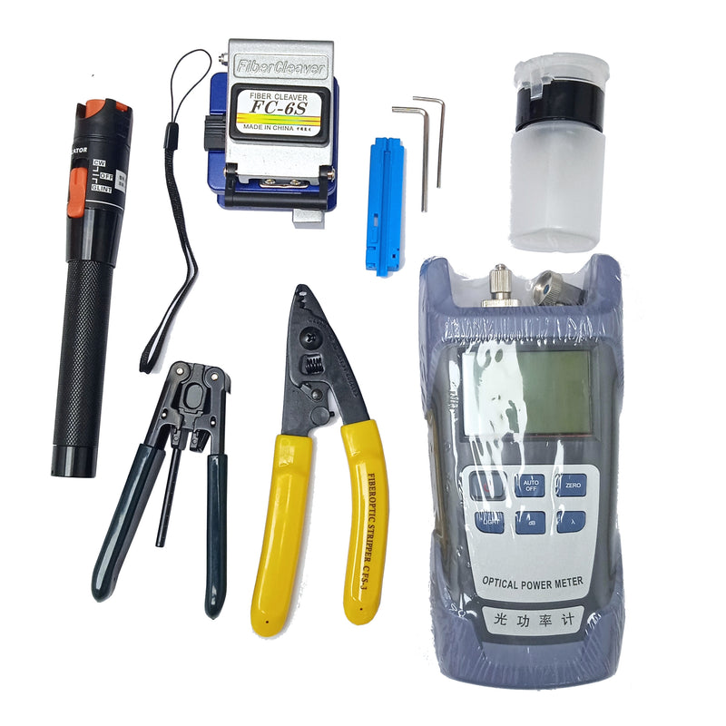 Kit de Herramientas para Instalación de Fibra Óptica FTTH