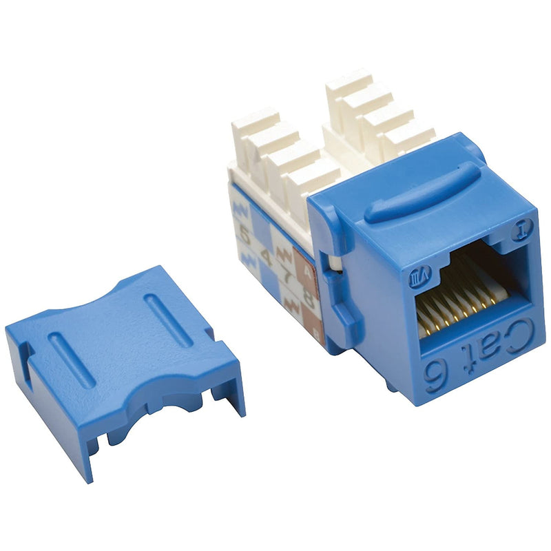 Keystone Jack Coupler CAT6 Azul QNET