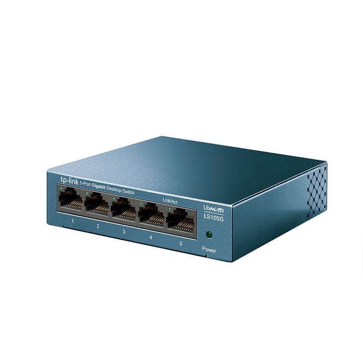 Switch Gigabit de Escritorio Tp-Link con 5 Puertos LS105G