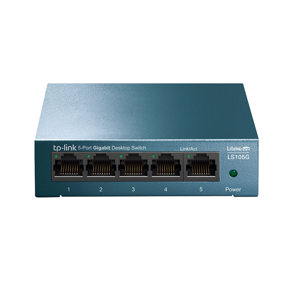 Switch Gigabit de Escritorio Tp-Link con 5 Puertos LS105G