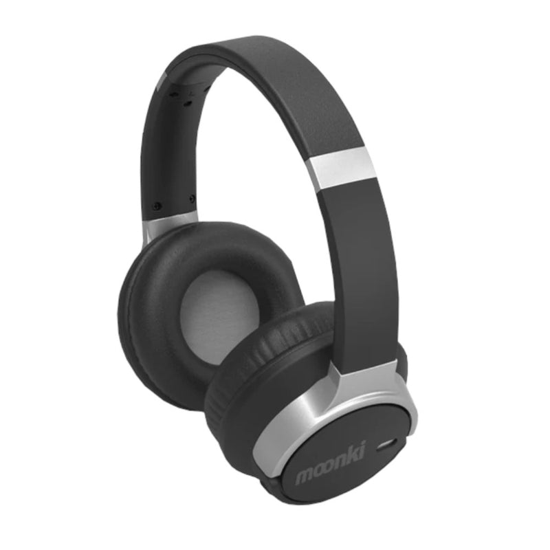 Audifonos Moonki Inalambricos Bluetooth 5.0 Microfono Negro