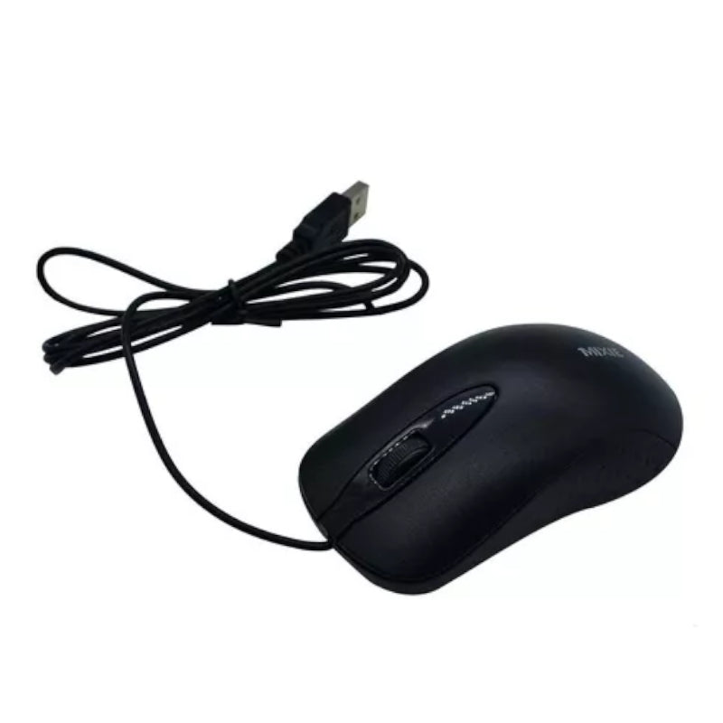 Mouse Optico MIXI USB 1.5m Negro 1.000 dpi  Para PC