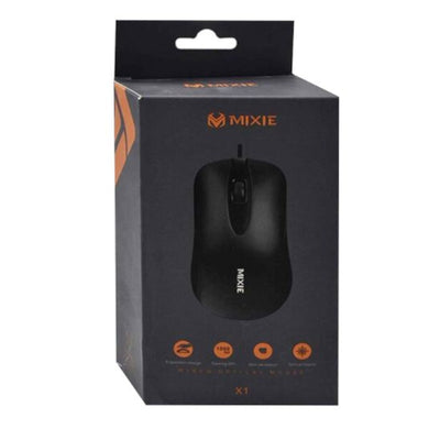 Mouse Optico MIXI USB 1.5m Negro 1.000 dpi  Para PC