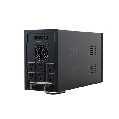 Ups MARSRIVA Smart Line Interactivo 2000VA 1200W Pantalla Led 6 Tomas