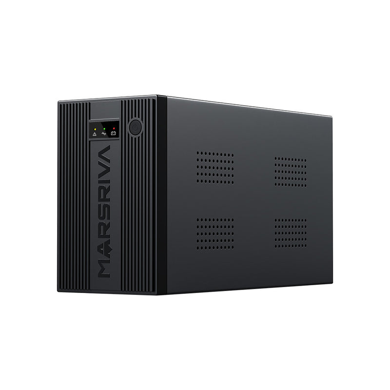 Ups MARSRIVA Smart Line Interactivo 2000VA 1200W Pantalla Led 6 Tomas