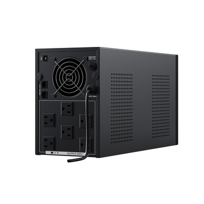 Ups MARSIVA Smart Line Interactivo 3000VA 1800W Pantalla Led 6 Tomas