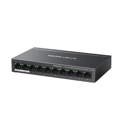 Switch De Escritorio MERCUSYS Gigabit 10 Puertos Con 8 POE
