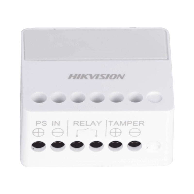 Interruptor Inalámbrico HIKVISION con 1 Entrada y 7 Salidas de Alarma