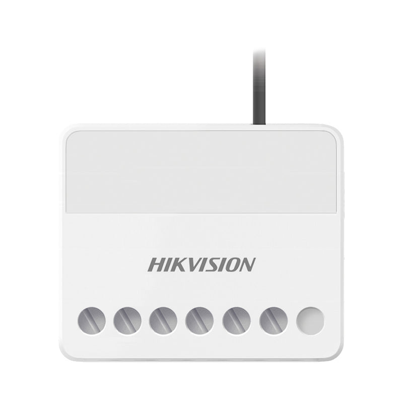 Interruptor Inalámbrico HIKVISION con 1 Entrada y 7 Salidas de Alarma