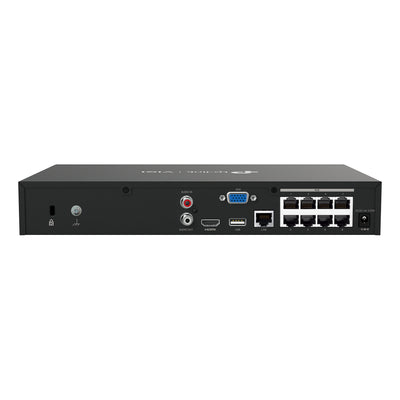 Nvr TP-LINK VIGI 8 Canales Network Poe 8MP Onvif HD H.265