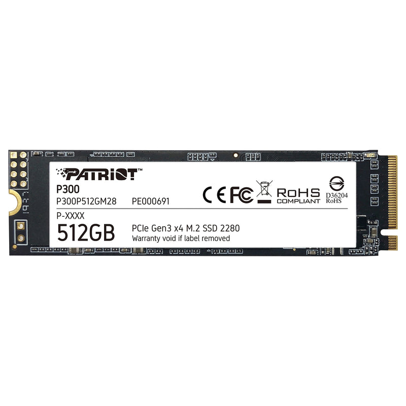 Disco Duro Sólido M.2 512GB Patriot P300 Gen 3x4