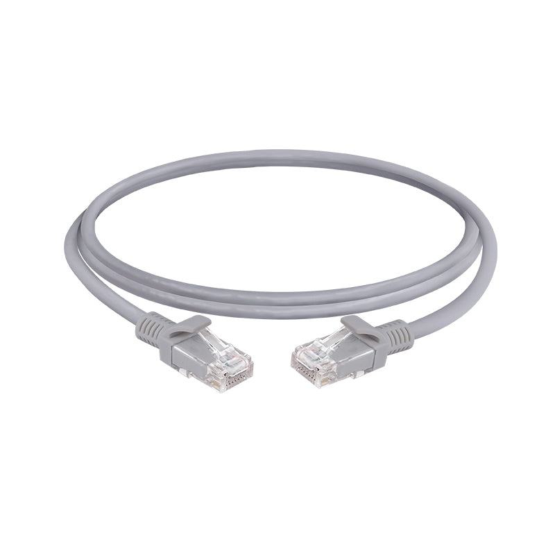 Cable de Red UECY CAT6E Gris de 1.5 Metros