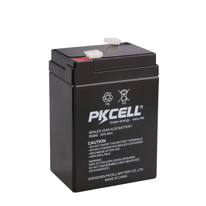 Baterías de Gel PKCELL 6V 4.5AH para Sistemas UPS y Cercas Eléctricas