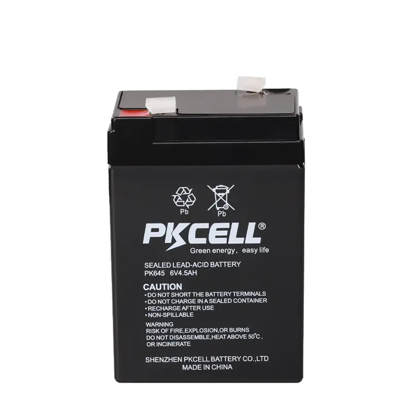 Baterías de Gel PKCELL 6V 4.5AH para Sistemas UPS y Cercas Eléctricas