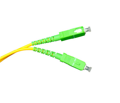Patch Cord Fibra Optica Monomodo Simplex SC/APC - SC-APC 1 Metro