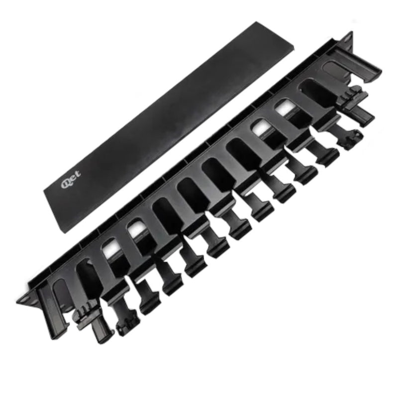 Organizador Horizontal 2U Qnet Plastico