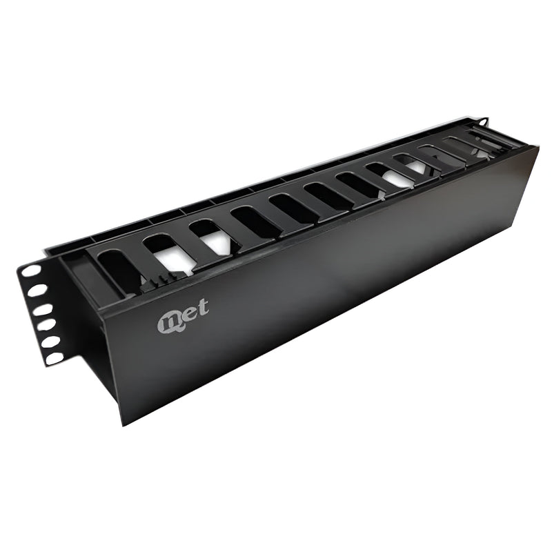Organizador Horizontal 2U Qnet Plastico