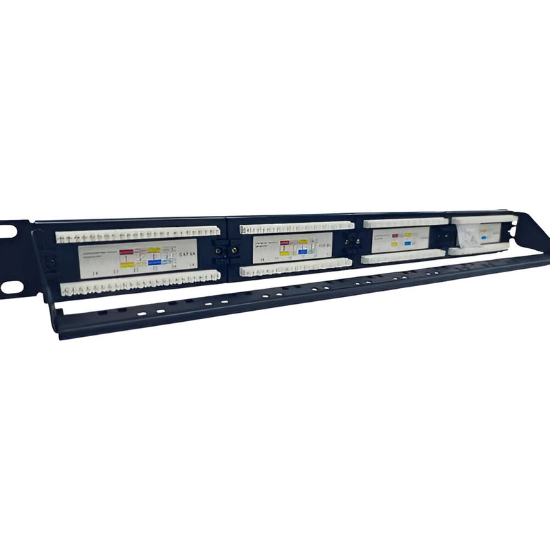 Patch Panel Cat 6A 24 Puertos Preconfigurado Qnet