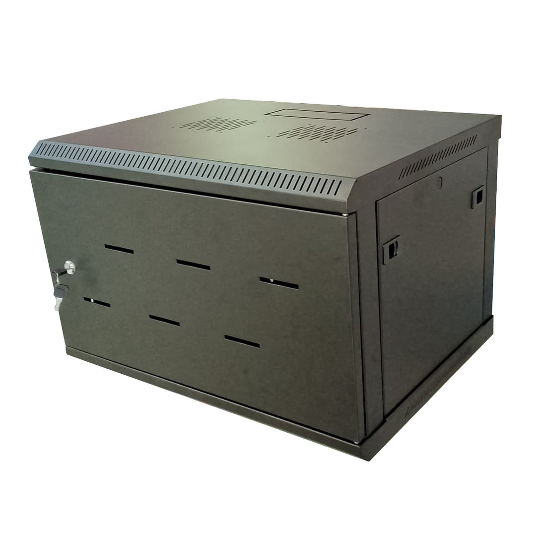 Gabinete de Pared Cerrado Metalnet 6U en Color Negro 01PT301