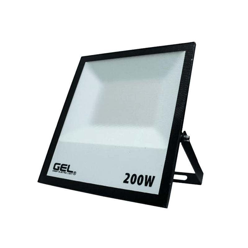 Reflector LED Gel 200W Luz Fría 6500K con Pantalla Blanca Resistente al Agua