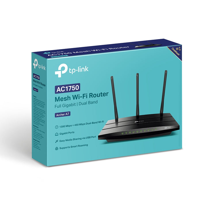 Router TP-Link Archer A7 AC1750 Gigabit de Alta Velocidad