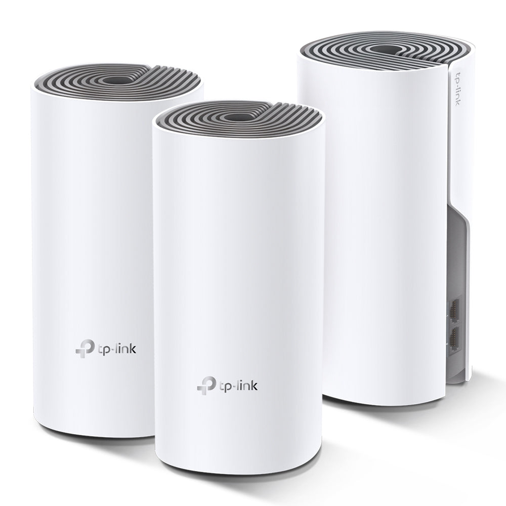 Router TP-Link Deco E4 Mesh WiFi Doble Banda AC1200 (Paquete de 3)