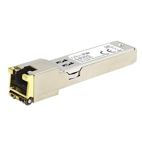 Convertidor MikroTik SFP a Ethernet 10/100/1000 Mbps S-RJ01 de Alta Velocidad