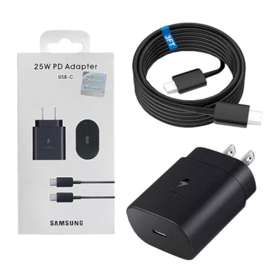 Cargador Samsung Usb Tipo C A Tipo C Carga Rápida 25w