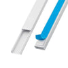 Canaleta Autoadhesiva de PVC Blanco de 2 Metros 140x25 mm