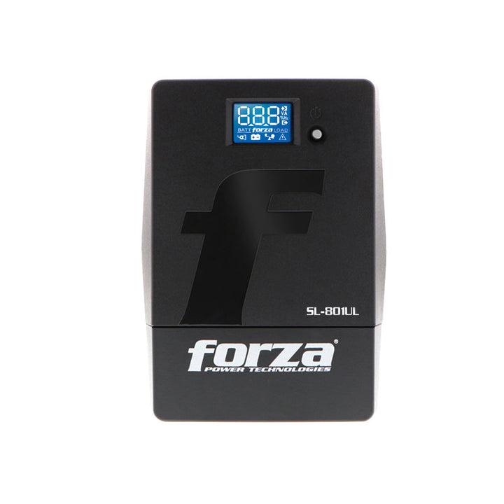 UPS Forza Interactivo 800VA 480W 120V con 6 Tomas USB y Pantalla LCD