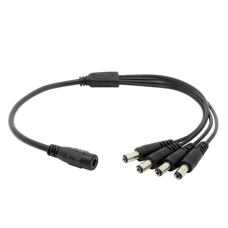 Divisor de Cable Pulpo DC 4 Salidas 1x4 para Múltiples Conexiones