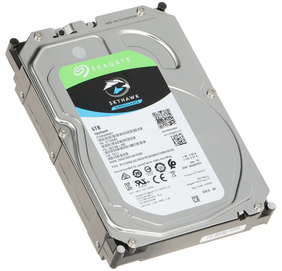 Disco Duro Seagate SkyHawk 6TB 5400RPM para Sistemas de