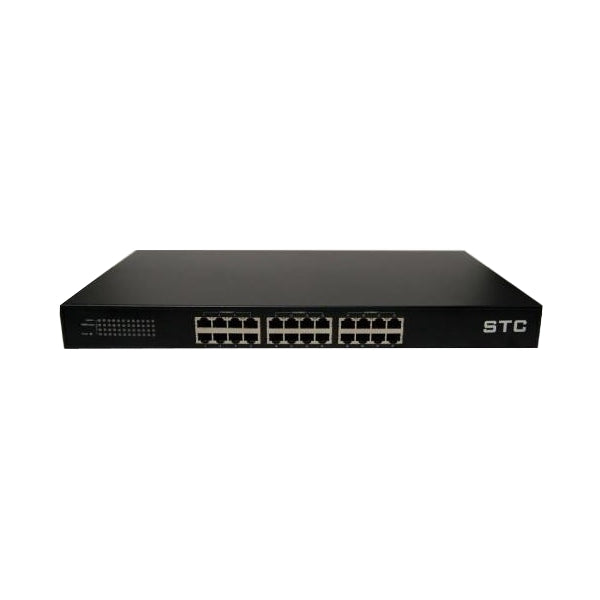 Switch STC de 24 Puertos PoE para Ethernet Rápido