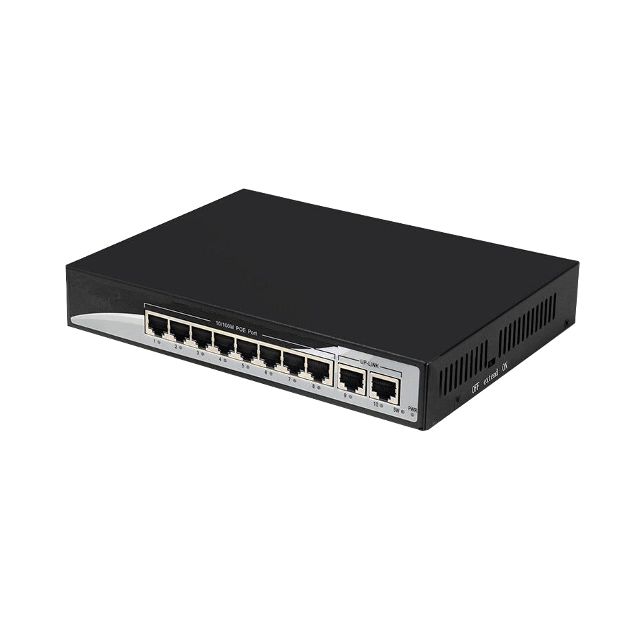 Switch STC 8 Puertos Gigabit POE 10/100/1000 Mbps - Modelo STC-S0208P