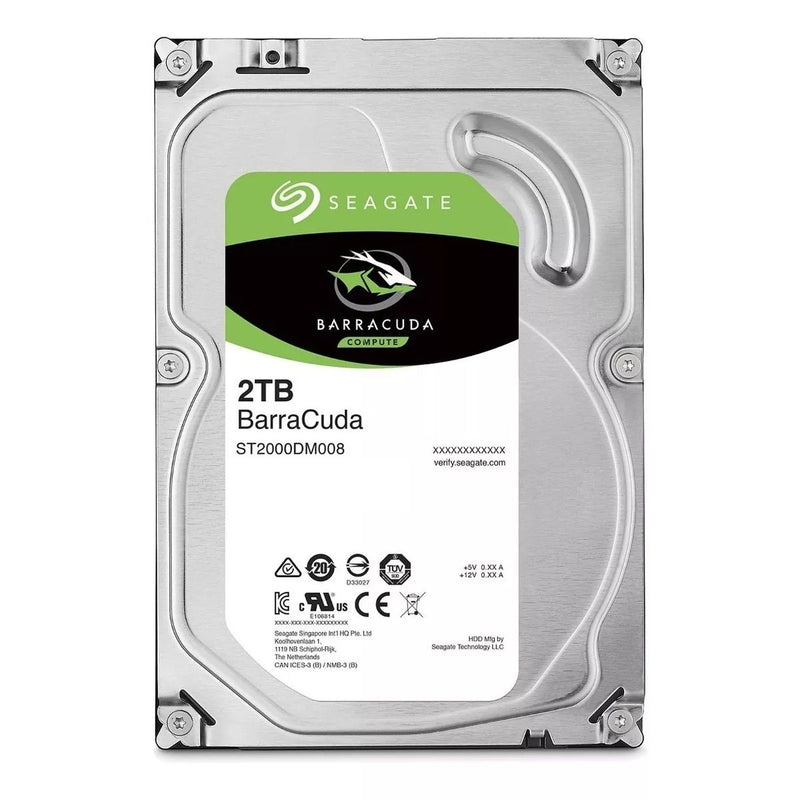 Disco Duro Barracuda 2TB Sata 3.5 7200 RPM