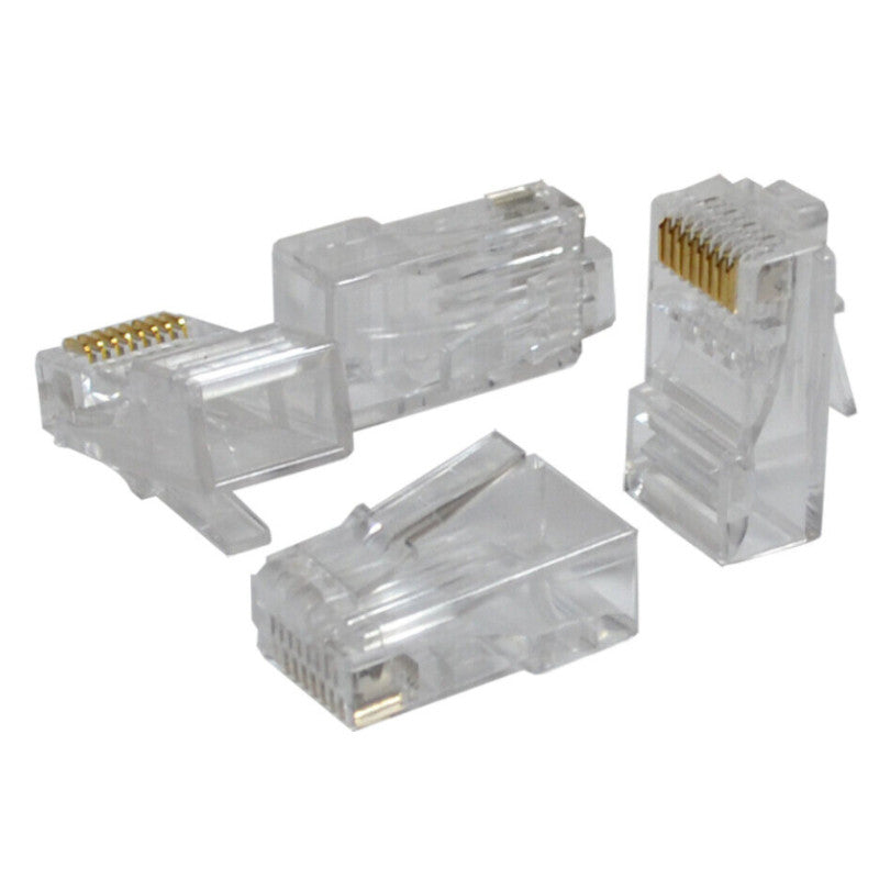 Conector Rj45 IMEXX Cat6 Passthrough Pasante (100 Unidades)